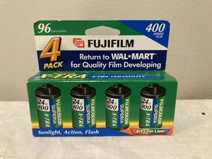Fujifilm Superia X-tra 400 24 Exposure Color Film 4 Pack NOS SEALED Expired - Picture 1 of 3