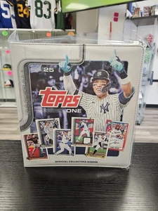 Carpeta oficial de coleccionistas de béisbol Topps Serie 1 One 2025 - nueva sellada B - Imagen 1 de 3