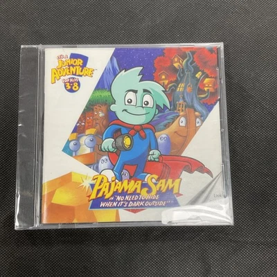 Pajama Sam No Need to Hide When It’s Dark Outside (PC) Sealed FREE SHIPPING - Image 1 of 2