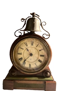 Antique Hamburg American (HAC} Alarm Clock Crossed Sword Logo Needs Repair - Picture 1 of 23