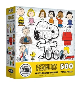 Lizenziertes Puzzle mit mehreren Formen Peanuts 500 Teile - Erdnüsse - 5A002HZW-1GKKQ - Bild 1 von 1