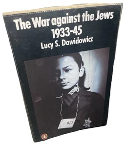 The War Against the Jews 1933-45 Holocaust Lucy A Dawidowicz Rare Book - Picture 1 of 20