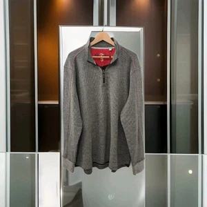 Robert Graham Mens Classic Fit Size XXL Falconer Zip Sweater 52 Pullover $198  - Picture 1 of 17
