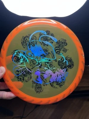 Discraft Fuzed Z Glo “Ring Of Halloween” Buzzzsaw Buzzz LE Big Bee Misprint - Image 1 of 4