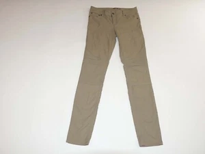 Prana Women's Brenna Moto Skinny Pants Size 10 Beige Nylon Hiking 32" Inseam - Picture 1 of 7