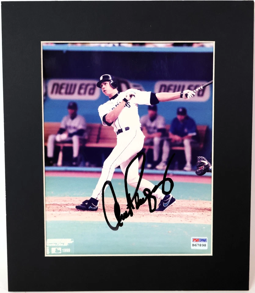 Alex Rodriguez Autographed 8x10 Photo Matted PSA COA - Image 1 of 3
