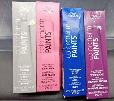 Dije de color Wella - Pinturas color de cabello semipermanente - Color surtido - Lote de 4 Foto 1 de 4