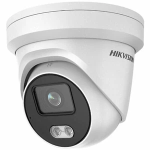 Hikvision DS-2CD2347G1-LU 4mm 4MP IP POE Microphone ColorVu White - Picture 1 of 1