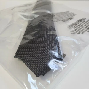 Corbata para hombre Alfani cuello negro mayordomo mini geométrica delgada seda $55 #425 - Imagen 1 de 3