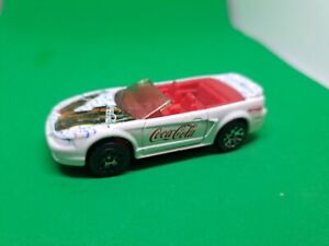 Matchbox 50 Years Coca-Cola #4 1999 Ford Mustang Mattel Wheels 1:64