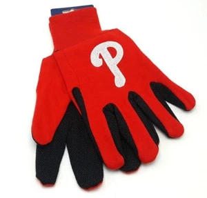 Philadelphia Phillies MLB Sport Utility Gloves Utilities Glove Pair Set Hoskins - Picture 1 of 1