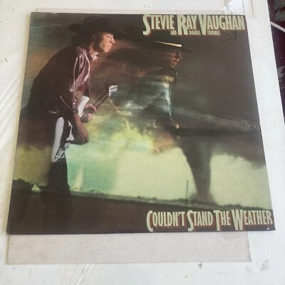 STEVE RAY VAUGHAN & DOUBLE TROUBLE: Couldn't Stand The Weather EPIC 1984 - Image 1 of 4