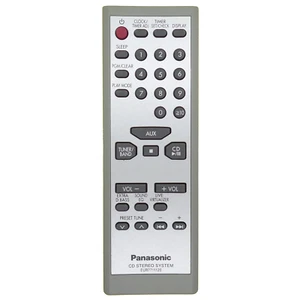 Control remoto del sistema de audio original de fábrica Panasonic EUR7711120 para Panasonic SC-EN6 - Imagen 1 de 6