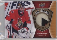 2016-17 Upper Deck UD Game Jersey Patch /15 Craig Anderson #GJ-CA.2 Patch