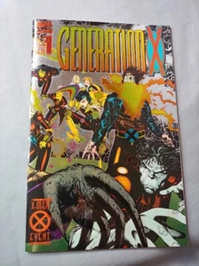 Generation X #1 Foil Wrap around Cover Marvel Comics 1994 first Issue NM- - Picture 1 of 19