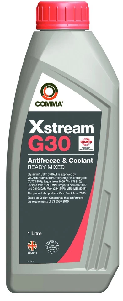 Ready To Use Coolant, 1 Liter Xstream G30 Comma XSM1L - Image 1 of 1