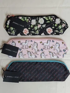 Bag Kendall + Kylie Makeup Cosmetic Bag Pouch Set of 3 Expandable Kardashian - Picture 1 of 9