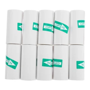 10 Rolls -Druckpapier Druckerpapier Aufkleber Selbstklebend - Bild 1 von 12