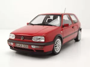 VW Golf 3 GTI 1996 rot Modellauto 1:18 Norev - Bild 1 von 11