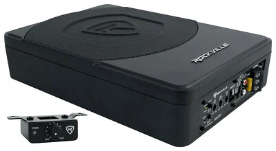 Subwoofer Rockville SS10P 10" 800w delgado debajo del asiento activo para automóvil/camión Foto 1 de 4