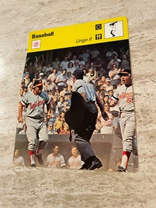 1978 Sportscaster Card #18-16 Lingo 2 - Earl Weaver - HOF Baltimore Orioles  MT - Picture 1 of 1