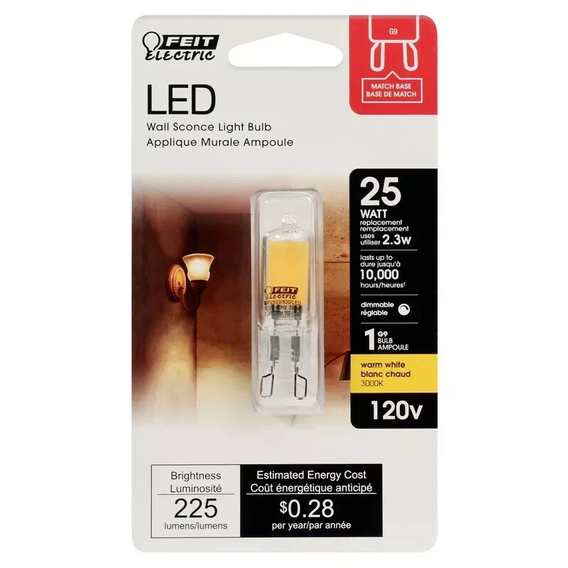 FEIT Electric 2 watts Wedge LED Bulb 160 lumens Soft White 20 Watt  Decorative - Image 1 of 1