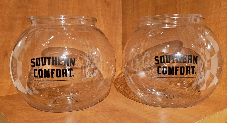2 Southern Comfort Plastic Fish Bowls *NEW* - Image 1 of 1