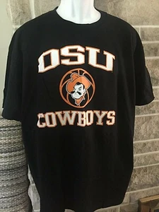 Oklahoma State Cowboys OSU Basketball T Shirt Tee Mens Size M New NWT - Picture 1 of 2