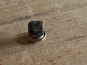 Flower Star Lapel Button Stud Buttonhole Pin Small Vintage Antique Old Unusual - Picture 1 of 14