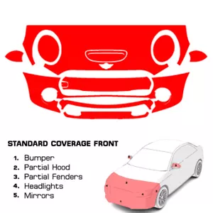 PreCut Paint Protection Film Clear Bra PPF Kit For MINI Cooper S 2011-2013 - Picture 1 of 7