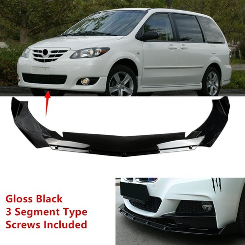 Universal Adjustable Fit For Mazda MPV 04-06 Front Bumper Lip Spoiler ...