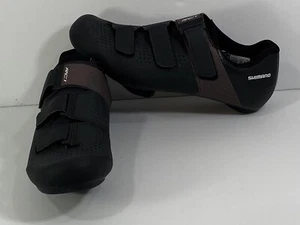 Scarpe da ciclismo Shimano SHRC100W L01 W donna taglia 10,4 EU 43 nere - Foto 1 di 18