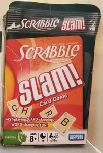 Scrabble SLAM Card Game (Cards Sealed) - NEW Open box - Picture 1 of 3