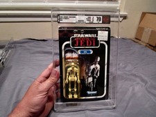 1983 Star Wars Return Of The Jedi - 8D8 - 77 Back A - AFA Graded