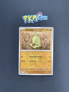 Juego de cartas coleccionables Pokémon Larvitar Obsidian Flames 105/197 holograma inverso LP. - Imagen 1 de 3