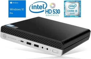 HP EliteDesk 800 G3 Mini, Intel Core i5, 8 GB RAM, 256GB SSD, Win10 Pro - Picture 1 of 1