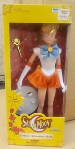 SAILOR VENUS DELUXE ADVENTURE DOLL SUPERHERO SAILOR MOON Rare NEW IRWIN 2000 11 - Picture 1 of 11
