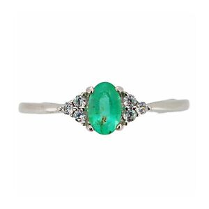 1.45G  NATURAL EMERALD RING With Certifications 
