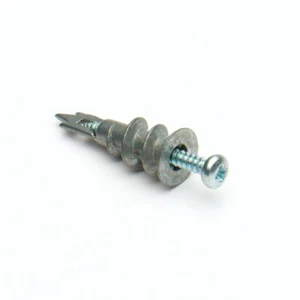 Nuovo 100 X Redi Driva Spine Cavità Muro Anchor Lega 32mm + 4.2 X 38mm Viti - Foto 1 di 1