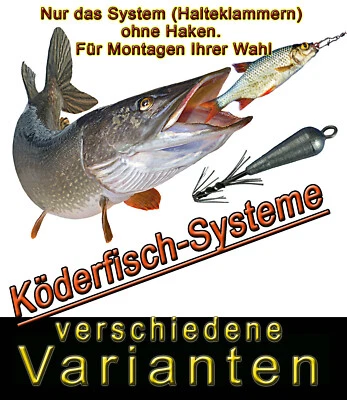 Halteklammern Bavaria KöderfischSystem * Varianten  Bebleiung  0 - 10 g Deadbait - Bild 1 von 4
