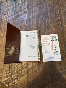 NEW VTG 1979 Pocket Calendar Contacts Notepad - Electric Cooperatives Branded - Picture 1 of 5