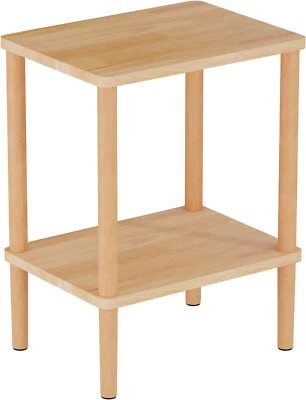 Set 2 comodini, tavolino finale, comodino, tavolino laterale con rattan fatto a mano - Immagine 1 di 4