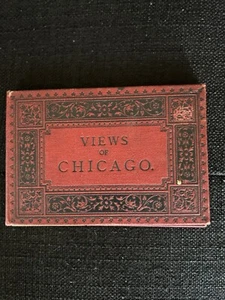 Vintage Souvenir Views of Chicago; Early Pics of Points of Interest - Picture 1 of 8
