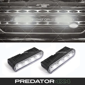 2 X 8" EMARKED LED GRILLE LIGHT BAR KIT FOR LAND ROVER DISCOVERY SPORT L550 14+ - Afbeelding 1 van 10