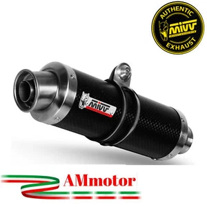Mivv Honda Cbr 600 FS 2001 Pot D' Echappement Moto Silencieux Gp Carbone Slip-On - Photo 1/2