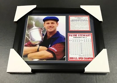 FOTO ENMARCADA PAYNE STEWART 1999 US OPEN PGA GOLF CHAMPION 8X10  Foto 1 de 2