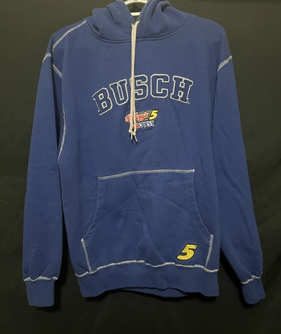Chase Authentics NASCAR KURT BUSCH Kellogg’s #5 Carquest Hoodie Men’s Size M Cover
