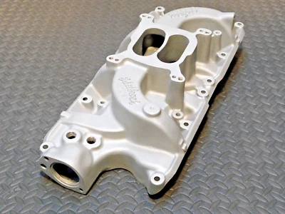 EDELBROCK F4B ALUMINUM INTAKE MANIFOLD FORD 289,302 MUSTANG,COUGAR,TORINO,ROD - Image 1 of 4