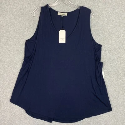 Angel Maternity Top Mujer XL Azul Marino Sin Mangas Ligero Tejido Pullover Nuevo con Etiquetas Foto 1 de 4