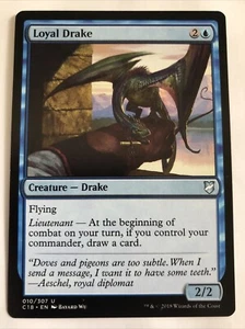 MTG Commander 2018 Loyal Drake 010/307 LP - Imagen 1 de 2
